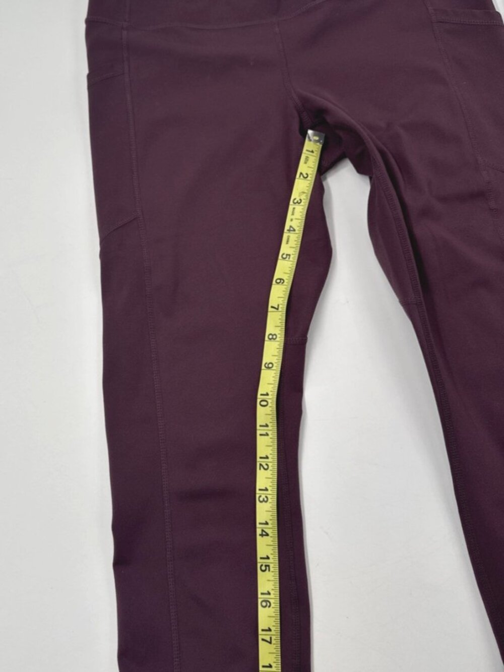 Yogalicious Lux Leggings Womens Large Lot of 2 Crop Capri Yoga Stretch Pockets - Picture 12 of 13